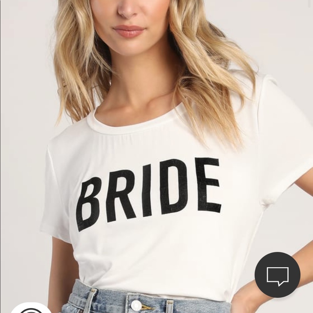 New w/ tags bride t shirt from lulus (S)